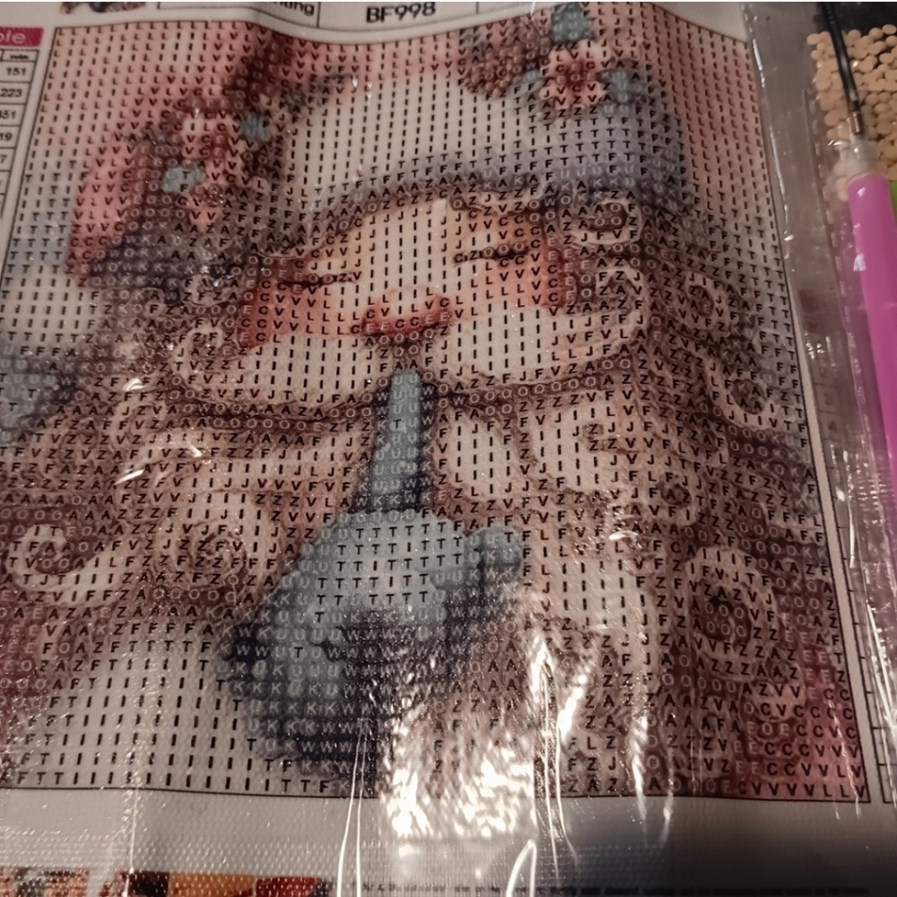 Santa Claus Diamond Art Painting Kit 20x20